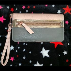 Pink wallet/wristlet